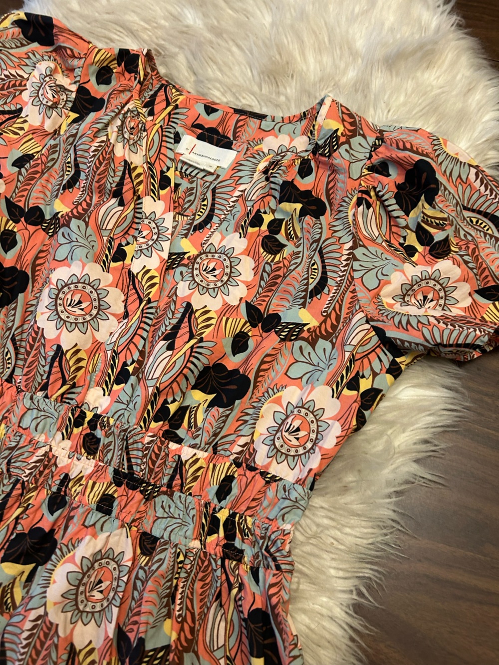 ANTHROPOLOGIE ‘Somerset’ Boho Prairie Tiered Maxi Dress - Picture 6 of 15